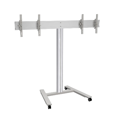 Public TV Floor Stand Dual Screens 30-60" (AVA 202B1)