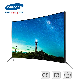  China Factory Cheap 55 65 Wide Screen Curved Metal Frame Smart TV UHD TV Android LCD TV 4K LED Televisions