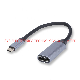  USB C to HDMI Adapter Female, USB Type C to HDMI Cable 15cm/6inch, Thunderbolt 3 Compatible MacBook PRO Surface Book 2 Samsung