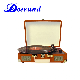  Old Fashioned PC-Recording Turntable with CD Player Radio and Cassette Bluetooth Speaker
