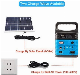  Portable Power Station Solar Generator with Solar Panel & Flashlights for Home Emergency Backup Power with USB DC Outlets