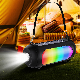  Multifunction Outdoor Wireless RGB Light Solar Charging Blue Tooth FM Radio Speaker