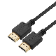 Slim HDMI Cable with Ethernet 1m