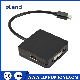  High-Quality Mini Display Port to HDMI/DVI/VGA Adapter