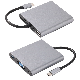  USB C to HDMI+VGA+USB3.0+Pd+SD/TF Hub