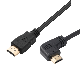 1m HDMI to HDMI Right Angled Lead Cable with Ethernet