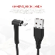 High Quality 90 Degree Right Angle Design iPhone HD Data Cable