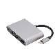  USB C to HDMI+VGA+Pd+USB3.0+Audio Hub