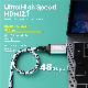 48gbps UHD Braided Nylon HDMI 2.1 Gaming Monitor Roku Ultra