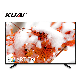  55inch Wide Flat Tempered Screen DVB-T2/S2 Digital LED TV with VGA HDMI USB WiFi Port