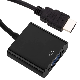 HDMI to VGA Converter with Cable 0.25m HD 1080 p