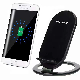 Universal N900 9V/1.5A Wireless Stand Holder with LED Indicator Light 2-Coils 15W Fast Charging Pad Stand Fast Charger