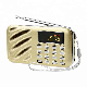  Factory Portable L-218 Mini Am FM Radio with USB Speaker