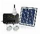  Portable Wholesale 4W Solar 3 Lighting Camping Kit Solar Home System LED Lamp Bulb Light with Phone Charging