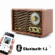  Desonic Vintage Handmade Home Radio with Bluetooth& Tone Control