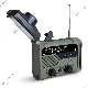  Hot Selling Solar Panel FM/Am Radio Portable Solar Power Bank with Flashing Light Sos Alarm