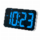 New LED Alarm Clock 10.8 Large Size Digital Electronic Wall Clock manufacturer