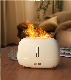 2022 New Flame Humidifier Aromatherapy Machine USB Glossy Amazon Explosion Models Can Be Customized Logo