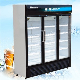 Sliding Glass Door Commercial Refrigeration Equipment Display Refrigerator with Brand Compressor