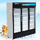 Sliding Glass Door Commercial Refrigeration Equipment Display Refrigerator with Brand Compressor