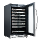 83 Bottles Single Temperature Zone Wine Cooler Built in Wine Cabinet