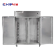  Commercial Refrigeration Equipment Double Doors Upright Freezer Vertical Commercial Refrigerator