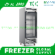 Catering Solution Upright Refrigerator Stainless Steel Single Door Freezer