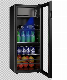  Glass Wine and Beverage Cooler Fridge in Wine Refrigerators Coolers Beer Wine Refrigerator Showcase Cabinet Cooler Single Door