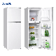 Factory Cheap 138L Compact Double Door Top-Freezer Refrigerators