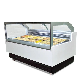 Customized Pans Gelato Display Freezer Ice Cream Display Showcase