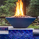  Fire Water Bowls Heaters for Swimming Pool with Waterfall