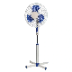 Basic Cross Base 16 Inch Stand Fan with Light