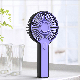  2023 Contrast-Color Customized Rechargeable Handheld Fan Portable Electric Standing Fans Outdoor Essential Fans Handheld Mini Fans
