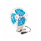 6 Full Safety Metal Guard Oscillating Mini Car Fan manufacturer