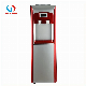 Hot and Cold Compressor Cooling Water Dispenser with Fridge Red Painting Color