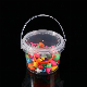 Children Toy Box Fidget Toys Bucketclear Plastic Bucket Water Pail Paint Packing Container with Sealed