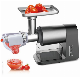 2023 High Quality Food Chopper Electric Silent Meat Grinder Sausage Used with Tomato Lemon