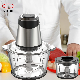 OEM Factory Wholesale Multifunction Household Cheap Price Glass Bowl Electric Meat Grinder Stainless Steel Large Food Meat Grinder Baby Food Vegetable Chopper