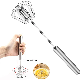 Stainless Steel Rotary Semi-Automatic Hand-Held Whisk Dough Mixer for Home Baking