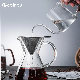 Clear Borosilicate Glass Coffee Server Coffee Maker Pot Glass Pour Over