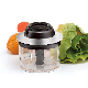 Kitchen Gadgets Vegetable Cutter Hand Pull Food Chopper with 3 Blades