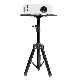 6 Feet Speaker Audio Stand Steel Tripod Stand with Tray