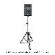  Factory Heavy Duty Stable Stand Speaker Floor Stand Tripod Stand for Bluetooth/DJ/Active Speaker Audio Amplifier