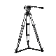  E-Image Carbon Fiber Video Tripod Kit with Ground Spreader (EG25C)