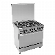 Xunda Range Cooker Free Standing Gas Oven 5 Burners Gas Stove with Oven