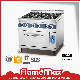 6-Burner Gas Cooking Range with Electric Oven (HGR-76E)