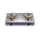 Home Kitchen Stainless Steel Commercial Cooktop Popular 2 Burner Gas Stove