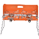 Double Burner Gas Stove Camping Burner with Folding Arms Windscreen BBQ Ci23302