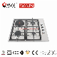 Enamel Pan Support 3 Burners 1 Hotplate 4 Burners Tempered Glass Built-in Electric Gas Stove Cooker