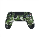  Factory Playstation 4 Bluetooth Wireless Dual Shock Game Controller with Camouflage Design